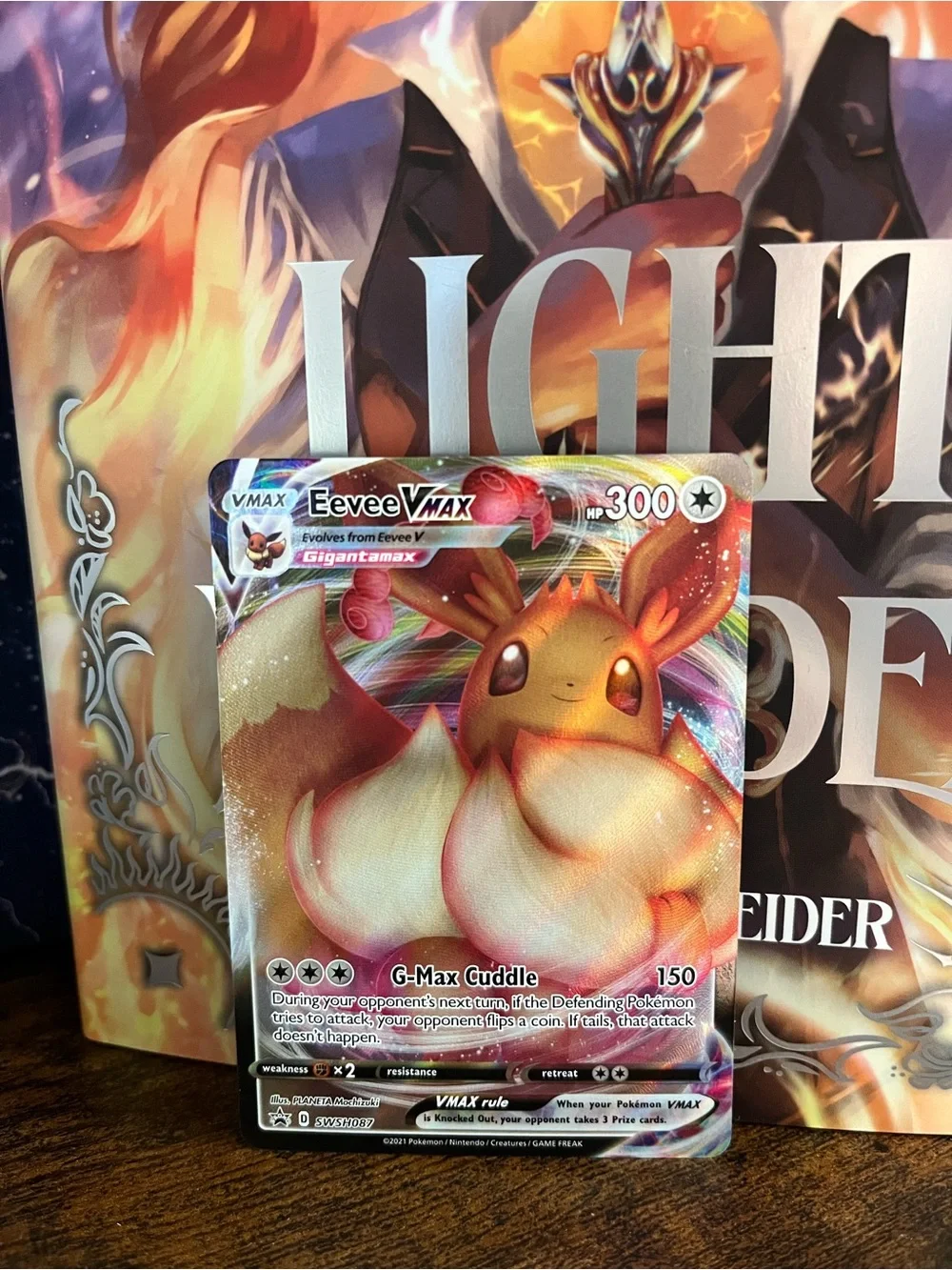 Eevee VMAX Pokemon Sword & Shield Promo SWSH087